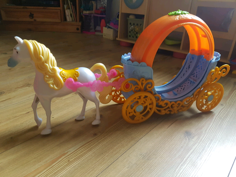barbie pumpkin carriage